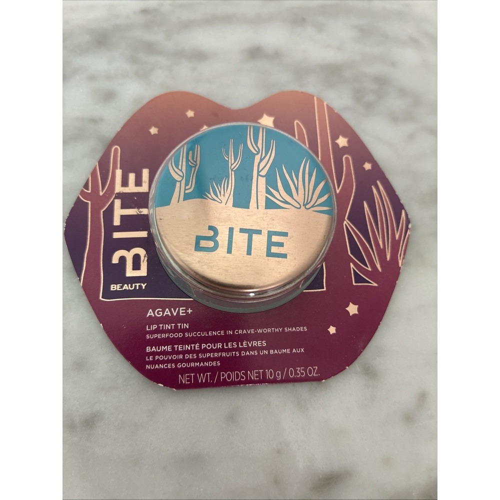Bite Beauty Agave + Lip Tint Tin Buzzed 10g / 0.35 oz Full Size NIB